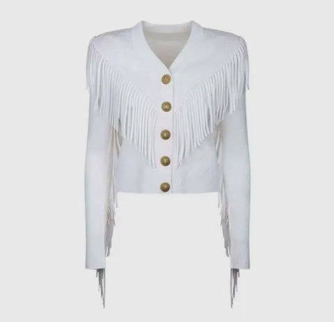 Rach Fringe Sweater