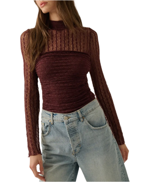 Adrian Bodysuit Plum