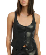 Betty Leather Top