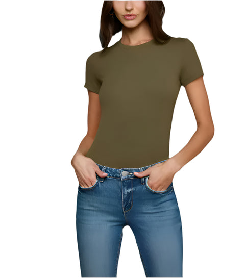 Donna Crop Tee