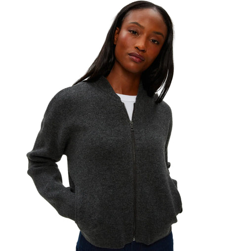 Lidia Cropped Bomber Jacket